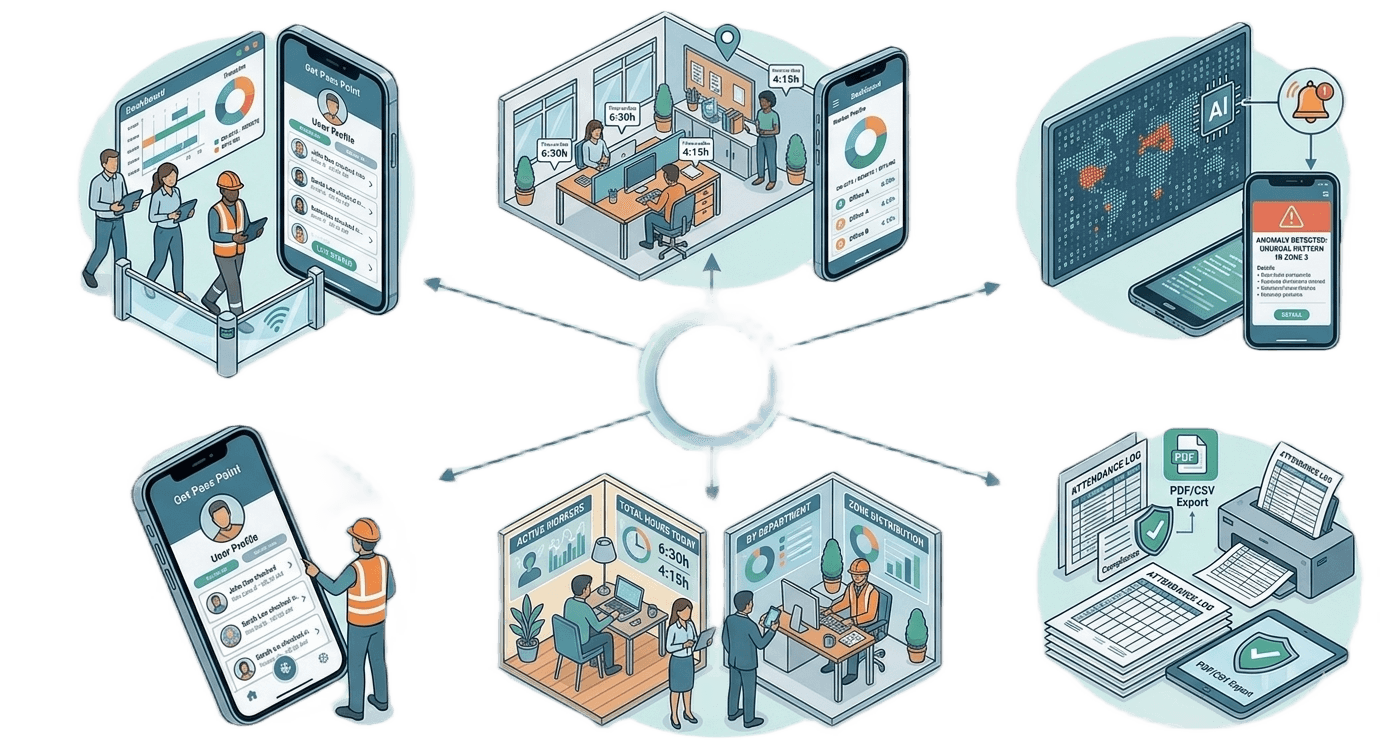 Full visibility into workforce activity