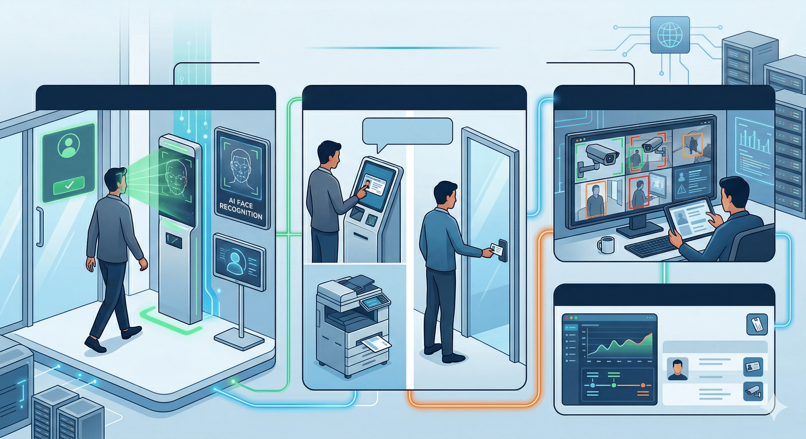 AI-strengthened entry control