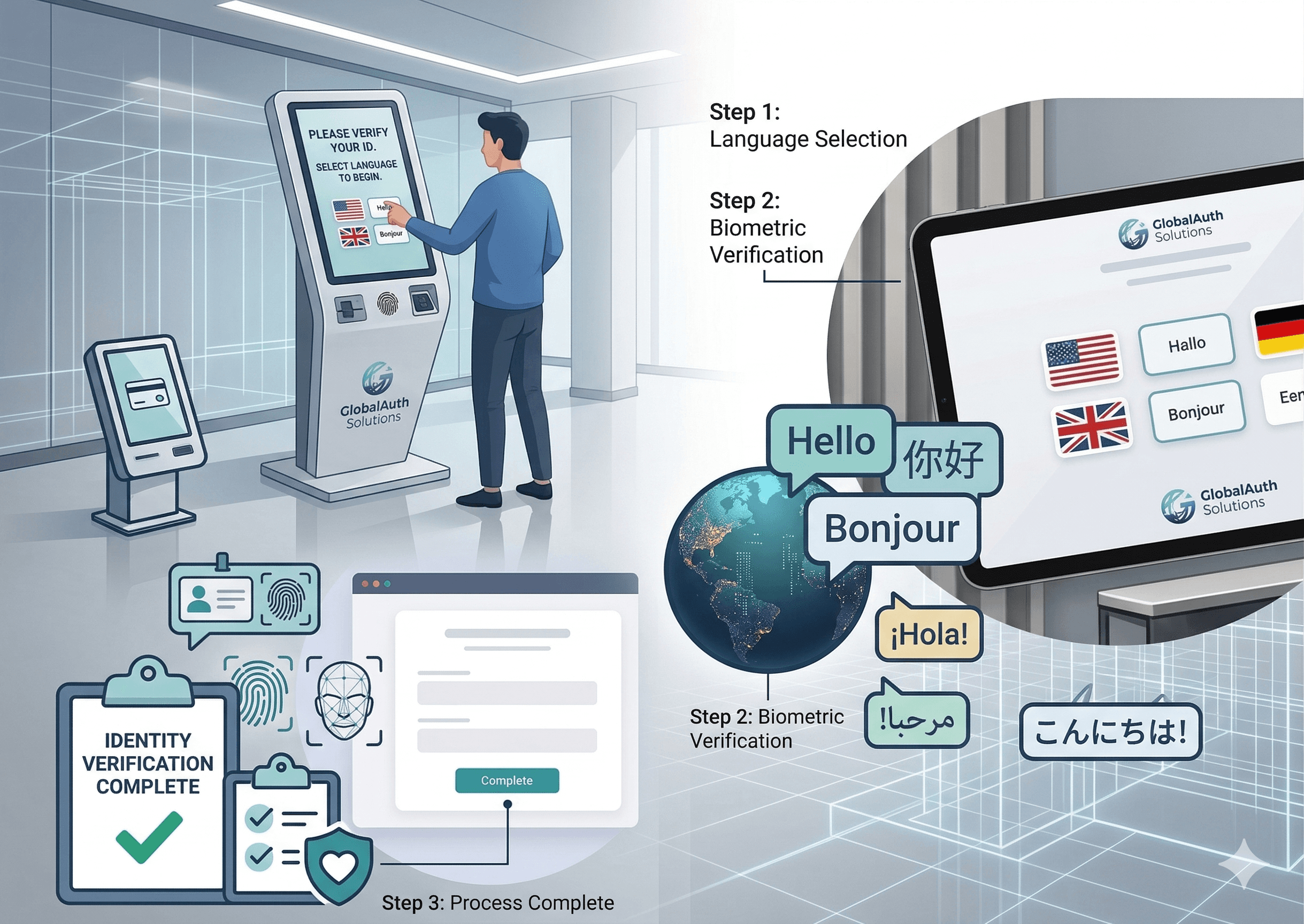 Professional & streamlined visitor experience